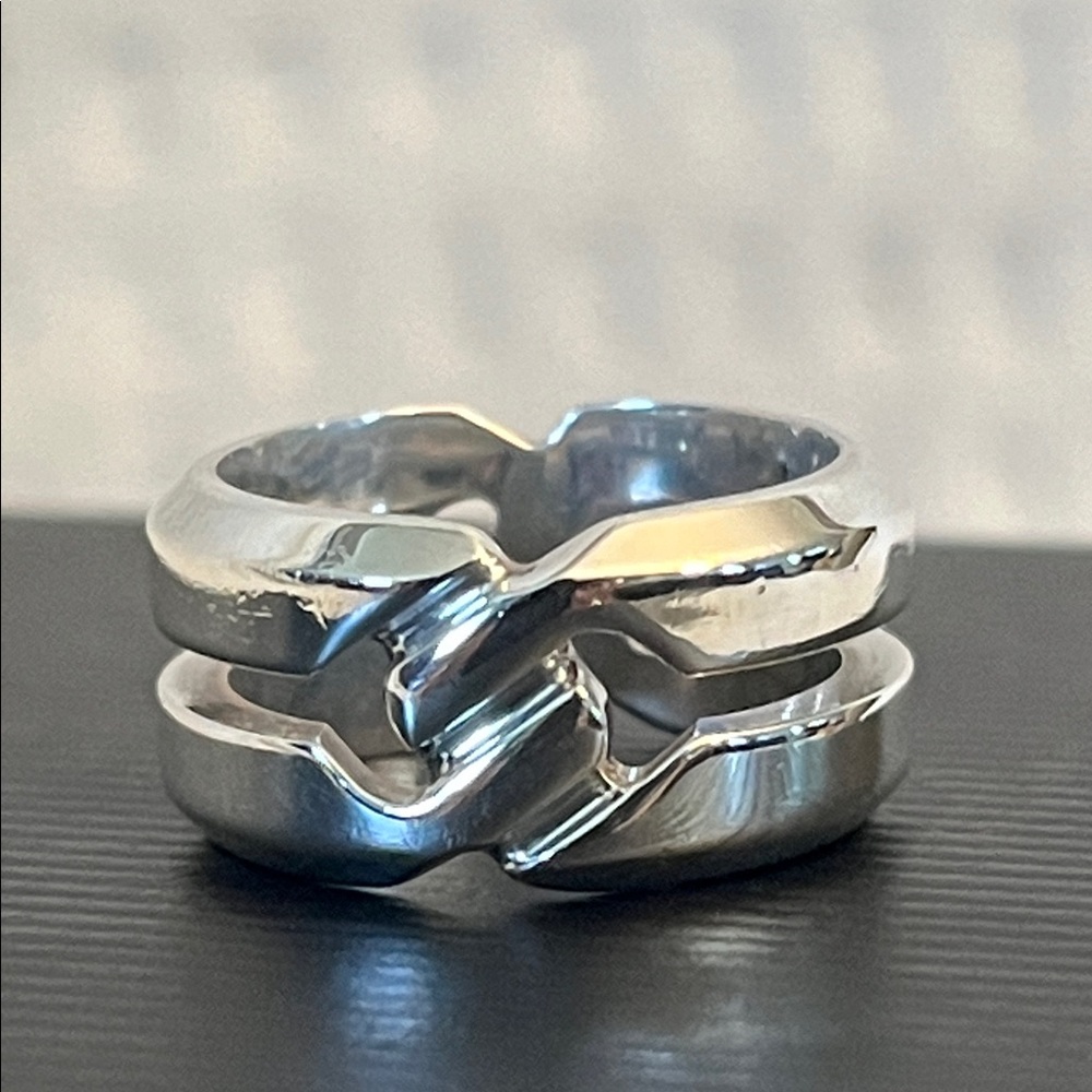 Gucci Infinity Knot Ring Size 6US - Picture 7 of 16